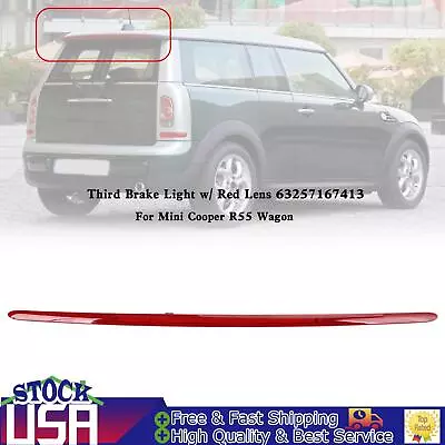 Third Brake Light W/ Red Lens 63257167413 Fit For Mini Cooper R55 Wagon • $69.85
