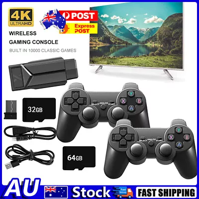 2.4G Wireless Gaming Console 15000+Games Console For PS1 TV Game W/ Controller • $35.70