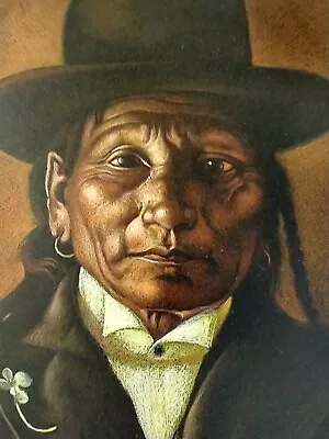 ESPERANZA MARTINEZ Listed Artist 1934-1998 Native American Pastel Art RARE!! • $3559.99