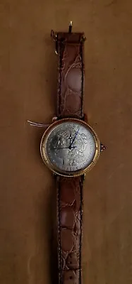 Stauer Morgan Silver Dollar Wrist Watch  • $180