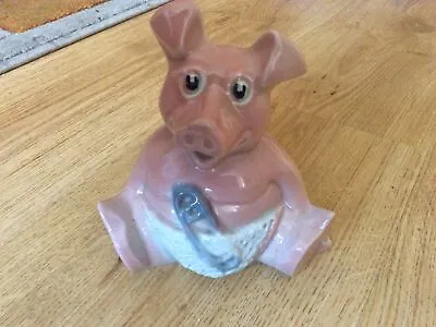 Wade Nat West  Pig Moneyboxes Woody  Baby Pig Original Stoppers • £6