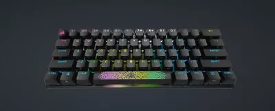 CORSAIR K70 PRO MINI WIRELESS RGB 60% CHERRY MX SPEED Backlit RGB LED  Black • $430.54