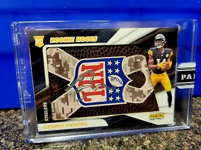 $3500 • Buy 2022 Panini George Pickens Rookie Hoggs RPA RC Auto Salute To Service TRUE 1/1 