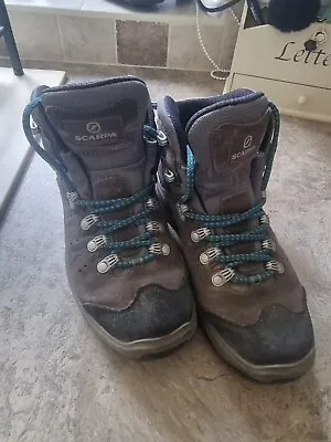 Scarpa Mistral Gtx Ladies Hiking / Walking Boot Size 5 / 5.5 • £60