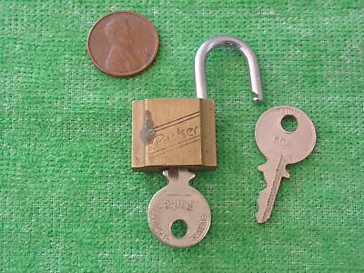 Vintage Parker Mini Padlock And 2 Original Keys #904 Made In Taiwan • $12.99