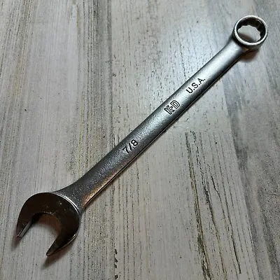 KD Tools 63128 7/8  Combination Wrench 12 Point USA Matte Finish SAE • $12.59