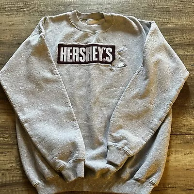 Hersheys Chocolate World  Crew Sweatshirt - Mens Gray. • $24.99