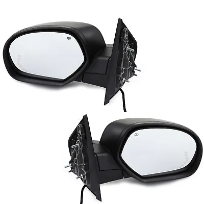 Pair Mirrors For 07-13 Chevy Silverado Tahoe GMC Sierra Power Heated Turn Single • $125.99