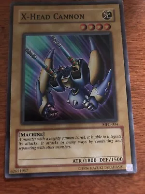 YuGiOh X-Head Cannon MFC-004 Super Rare • $6