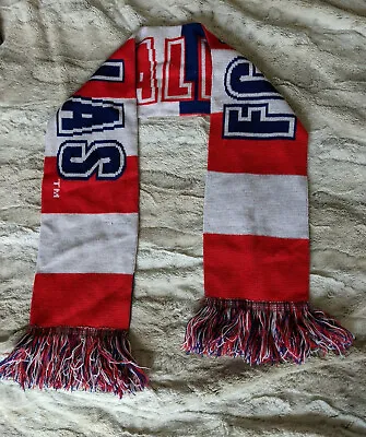 FC Dallas Knit Reversible Scarf Blue/Red/White Striped MLS Major League Soccer • $6.99