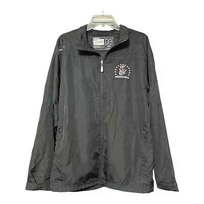 Philadelphia Revolution Mens Kewl Black Embroidered Full Zip Jacket Size Medium • $19.99