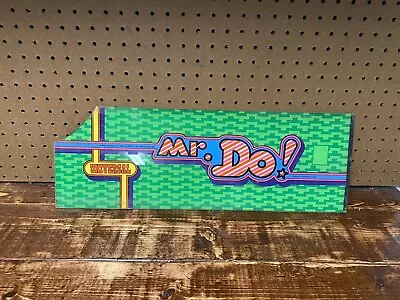 Vintage Original Arcade Mr Do's Universal Marquee Sign Video Game 1982 • $34.99