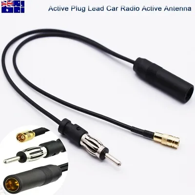 Car Radio Active Antenna Adapter Active Plug Lead  Converter Aerial Dab+FM/AM~ • $13.45