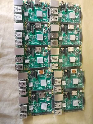 $100 • Buy 10x Raspberry Pi 2, Model B V 1.1 Raspberry Pi 2014 Bulk Lot, Good Used Cond.