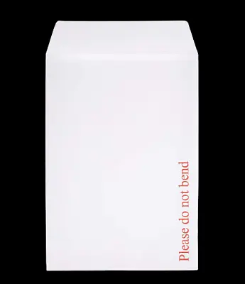 £0.99 • Buy Please Do Not Bend Hard Card Board Backed Envelopes White A5 A4 