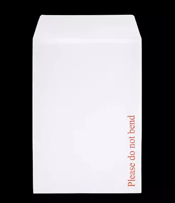 £0.99 • Buy Please Do Not Bend Hard Card Board Backed Envelopes White A5 A4 