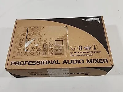 SE-60 Professional Mixer For Recording DJ Stage Karaoke FREE SHIP • $54.99