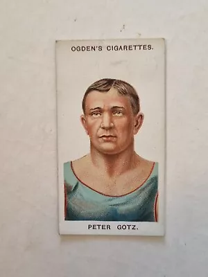 OGDENS-PUGILISTS & WRESTLERS 1908 (BOXING 1ST SERIES)-#40- Peter Gotz. • £4.99