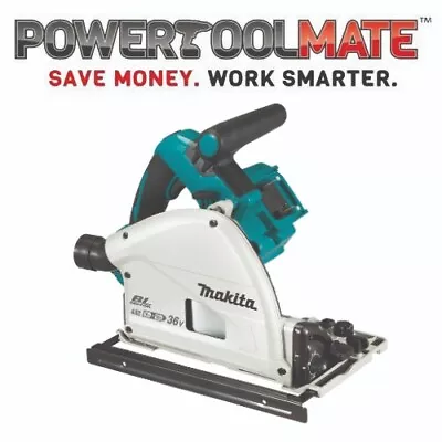 Makita DSP601ZJU 18vx2 165mm Brushless LXT Plunge Saw Naked • £384.99