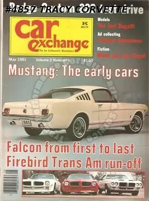 May 1981 Car Exchange Mustang Early Years Falcon Dodge Dodge Custom 880 Indy • $22