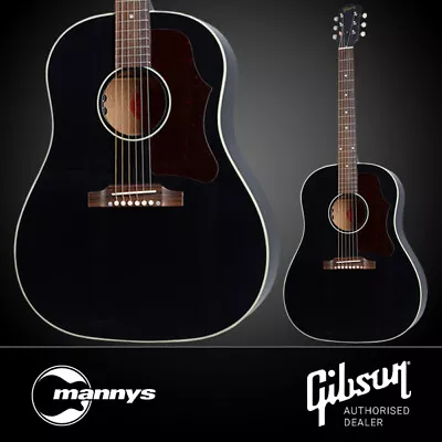 Gibson 50's J-45 Original (Ebony) W/ Pickup Inc Hard Case • $5529