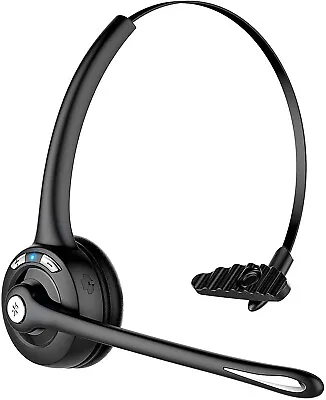 Bluetooth 5.0 Headphones Headset Wireless Car Driver Truck Noise Cancelling Mic • $30.11