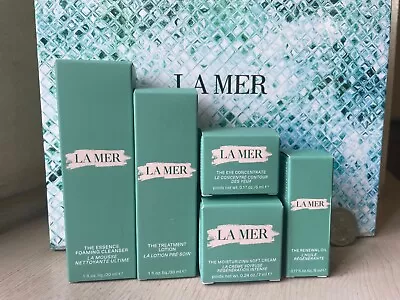 LA MER NIB Set Of 5- Eye Concentrate Treatment Lotion Renewal Oil + 2 MORE • $44.95