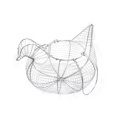 La Bonne Graine Hen Wire Basket - Egg Storage Container - Made In France  • £22.50