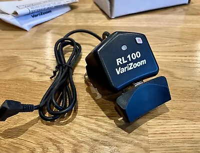 VariZoom RL100 Camera Camcorder LANC Focus Zoom Control Remote Record BOXED • £95