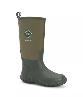 Muck Unisex Edgewater Original Boot - Moss- US Size 5 • $79