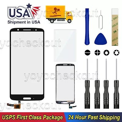 For Motorola Moto G6 XT1925 Replacement Glass Lens Touch Screen Digitizer • $15.09