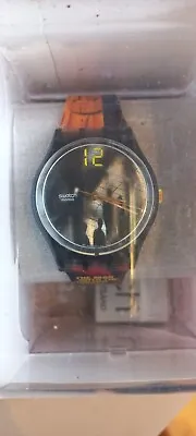 James Bond 007 The Man With The Golden Gun Swatch Watch New & Boxed • $100