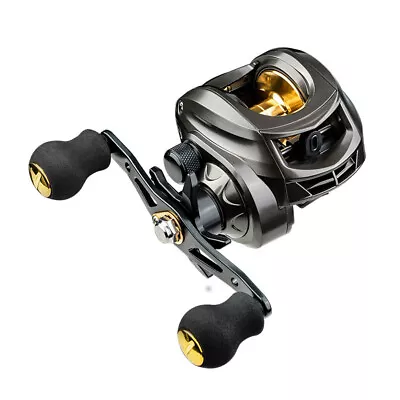 Left Hand Fishing Reel Casting Reel Baitcaster 7.2:1 High Speed  Reel • $29.55