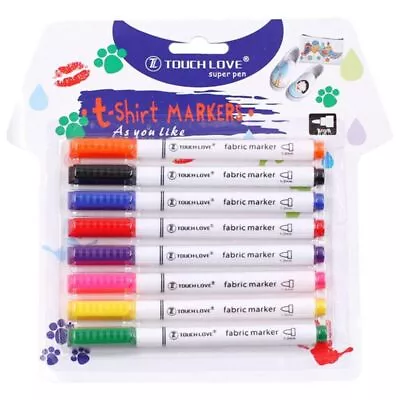 Art Graffiti Fabric Marker Pen Painting Tools T-shirt Markers Textile Paint Pen • £5.14