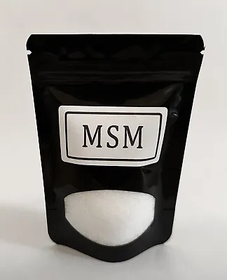 MSM Powder Pure Methylsulfonylmethane Detoxification Antioxidant • £7.99