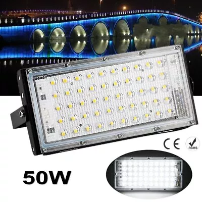 $13.29 • Buy 50W / 100W Flood Light LED Security Lamp Outdoor Garden IP65 240V Super White AU
