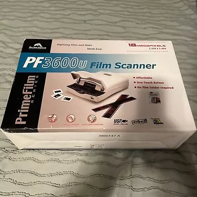 Pacific Image Primefilm PF3600U 35mm Film And Slide Scanner • $75