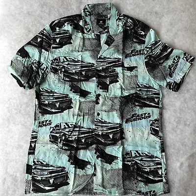 H&M Men's Small Rayon Short Sleeve Button Shirt • $14.90