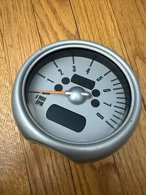 Mini Cooper Tachometer RPM Silver 62116936295 02-08 R50 R52 R53 • $69.95