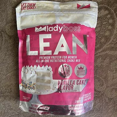 Lady Boss LEAN Vanilla Cake Meal Replacement For Women Protein Shake Mix • $75