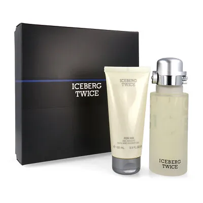 ICEBERG TWICE Gift Set For Him Eau De Toilette 125ml + Shower Gel 100ml • £21.50