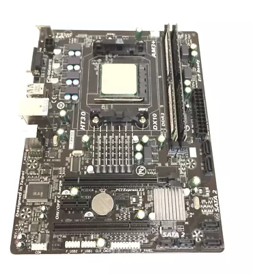 Gigabyte GA-78LMT-S2 AM3+ Motherboard W/ AMD FX-6300 6-Core 3.5GHz 8GB RAM • $59