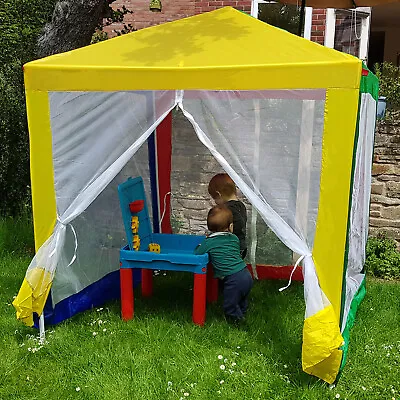£29.99 • Buy 1.5M Kids Gazebo Childrens Multicoloured Outdoor Camping Garden Tent Tea Parties