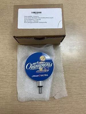 Golden State Warriors 2022 Champion Michelob Ultra Beer Tap Topper New FREE SHIP • $29.99