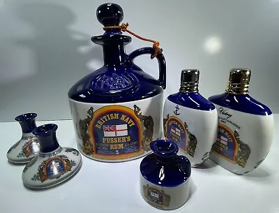 BRITISH NAVY Pusser’s Rum Jug/flasks/decanters Mini Jug - WADE England • $85