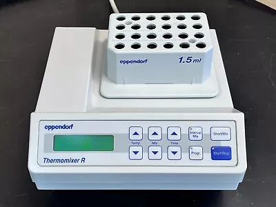 Eppendorf 5355 Thermomixer R Shaker With 1.5 Ml Incubator Block - SEE VIDEO • $749.99