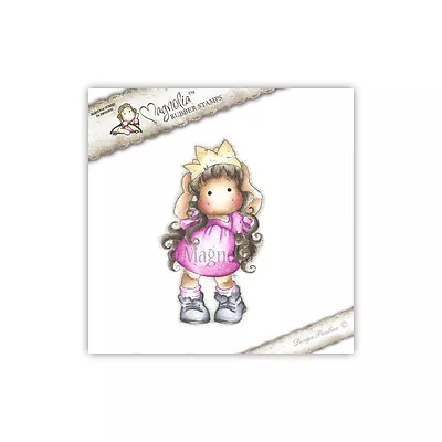 Magnolia Cling Rubber Stamp Princess Tilda Party NEW • $4