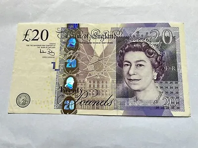 £20 Twenty Pound Note Andrew Bailey UNC Crisp • £25