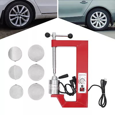 Vulcanizer Tyre Repair Machine Vulcanizing Tire Patches Maker + 6 Molds 110V • $64.60