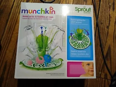  Munchkin Sprout Countertop Bottle Drying Rack For Utensils Pacifiers Bottles • $19.99